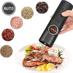 HOME & MARKER® Električni mlinček, Električni mlinček za začimbe ( 55 x 50 x 180 mm) | ESPICE
