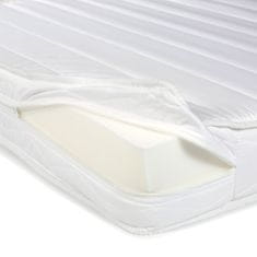 Homestyle4U Vzmetnica udobna pena 120x200 cm bela