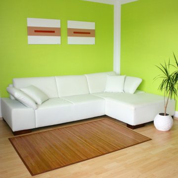 Homestyle4U Bambusova preproga, 80x300 cm, rjava