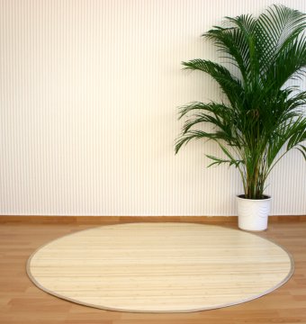 Homestyle4U Preproga, 120x120x1 cm, rjava