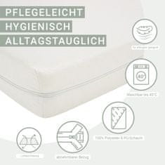 Homestyle4U Vzmetnica udobna pena 120x200 cm bela