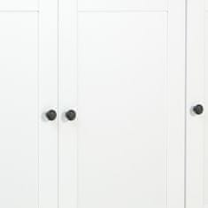 Homestyle4U Komoda, 134,6x82x41,8 cm, bela