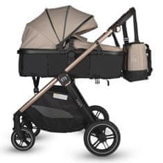 Coccolle Otroški voziček 3in1 HAPI Soley Simply Taupe