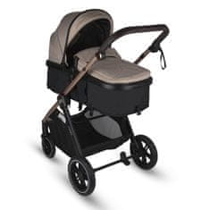 Coccolle Otroški voziček 3in1 HAPI Soley Simply Taupe