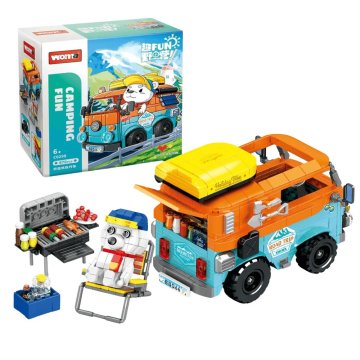 WOMA KOCKE Kampiranje Beli Medvedek