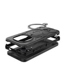 Tech-protect Tactic Stand MagSafe ovitek za Xiaomi Poco M8 Pro / Redmi Note 15 Pro Plus 5G, črn