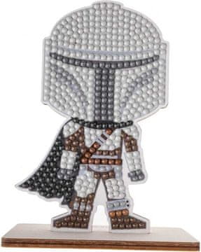 CRYSTAL ART Diamantna slika Star Wars: Mandalorian
