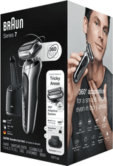 Braun Brivnik Series 7 71-S7200cc, srebrn