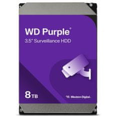 Western Digital Purple trdi disk, 8TB, 3,5, SATA3, 256MB, 5640 (WD85PURZ)