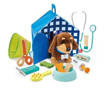 Hape Vet kit - Skrb za mladiča