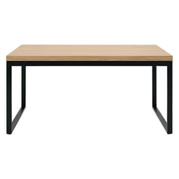 Homestyle4U Jedilna miza 160x90x75 cm rjava