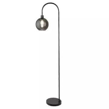 Rabalux Talna svetilka 74025 RICARDO dimljeno steklo, 1xE27