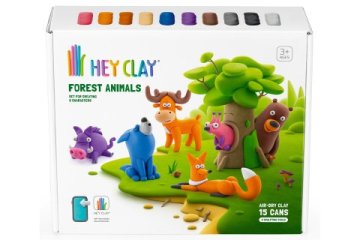 HEY CLAY Ustvarjalni set - Gozdne živali