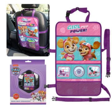 Paw Patrol Paw Patrol Skye Organizator za avtomobilski sedež, zaščitnik za avtomobil, prevleka za sedež