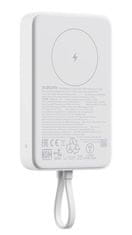 Xiaomi 33W magnetna prenosna baterija, 10000 mAh, bela (62336)