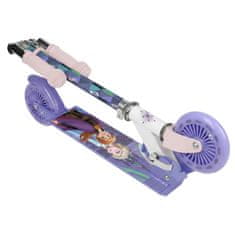 Disney DISNEY Ledeno kraljestvo Dvokolesni skuter z zavoro, do 50 kg, zložljiv, nastavljiv za otroke 6+