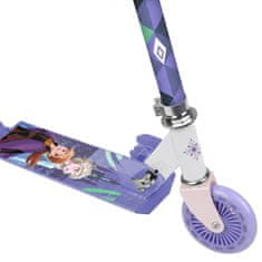 Disney DISNEY Ledeno kraljestvo Dvokolesni skuter z zavoro, do 50 kg, zložljiv, nastavljiv za otroke 6+