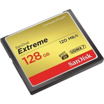 SanDisk 128GB Extreme CompactFlash card UDMA 7 VPG-20 spominska kartica