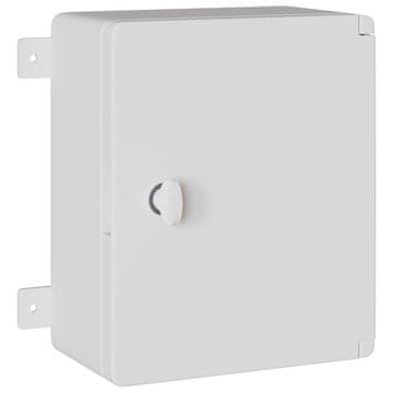 Vidaxl Nadzorna omara Siva 32 x 13 x 30 cm ABS plastika