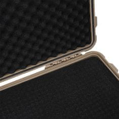 Vidaxl Trda prtljaga Peščena 56 x 35 x 23 cm Polipropilen in ABS