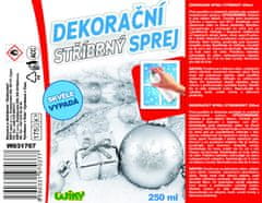 Dekorativni sprej srebrni 250 ml