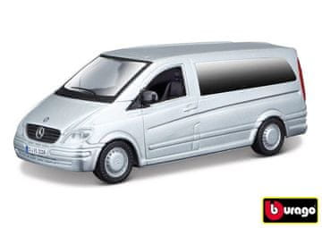 Bburago - Avtomobili HOBBY, Mercedes-Benz VITO, srebrna, 1:32