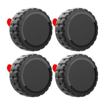 MG Screw-On etui za Apple AirTag 4kos, črn