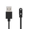 MG Magnetic polnilni kabel za pametno uro 2-pin 2.8mm 1m, črn