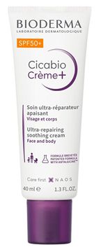 Bioderma Blažilna obnovitvena krema SPF 50 Cicabio Crème+ (izjemno obnovitvena blažilna krema) 40 ml