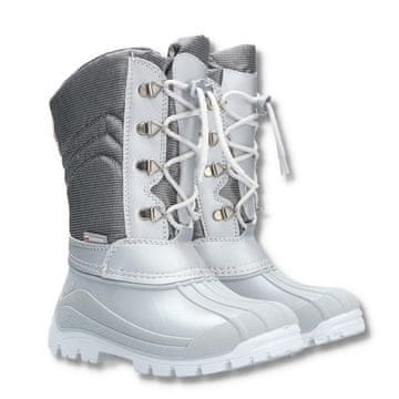 shumee Otroški škornji za sneg VOYAGER LIGHT SILVER 27/28