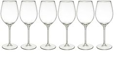 5Five® Komplet 6 kozarcev za vino Lina 410 ml elegantni kozarec