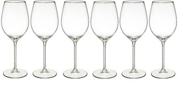 5Five® Komplet 6 kozarcev za vino Lina 410 ml elegantni kozarec