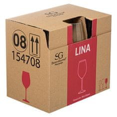 5Five® Komplet 6 kozarcev za vino Lina 410 ml elegantni kozarec