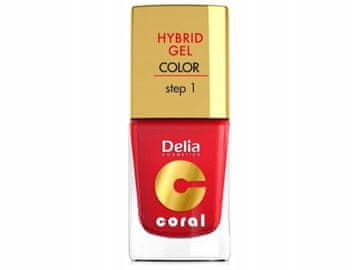 shumee DELIA Coral Hybrid gel lak za nohte 01 11 ml