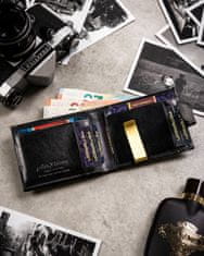 shumee Darilni komplet: moška usnjena denarnica, etui in obesek za ključe - Peterson