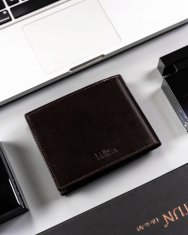 shumee Velika moška usnjena denarnica brez zaponke - Peterson