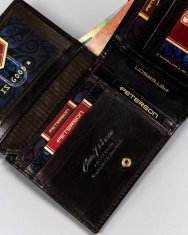 shumee Velika moška usnjena denarnica brez zaponke - Peterson