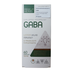 shumee MEDICA HERBS GABA 60 kapsul.