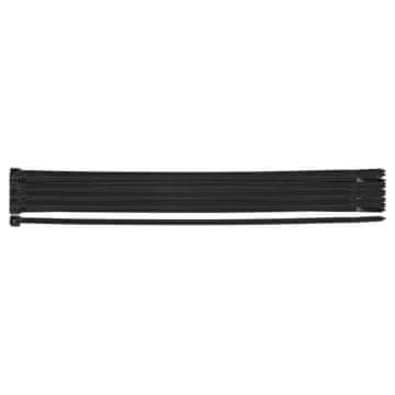 Topex Kabelske vezice EXTREME 4,8 × 300 mm, črne, 20 kosov.
