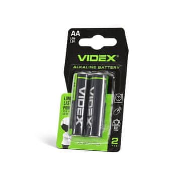 VIDEX kosa zmogljivih alkalnih baterij Videx AA LR6 1,5 V 2600 mAh
