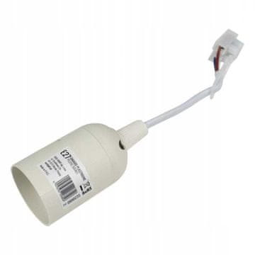 shumee Plastični grlo E27 z obeskom