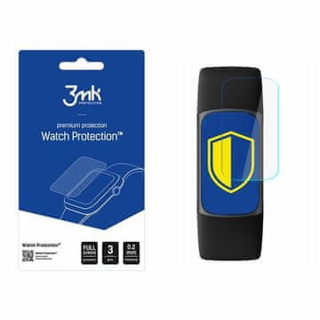 shumee Zaščitna folija za Fitbit Charge 5 3MK Fullscreen ARC prozorna