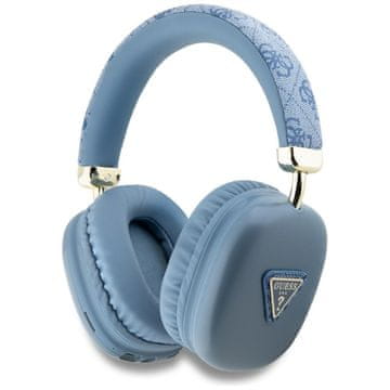 shumee Slušalke Guess 4G Triangle Logo Blue Bluetooth Over-Ear