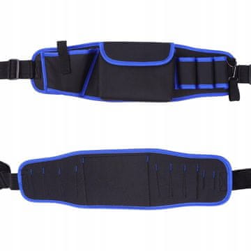 Rosfix Oxford ToolBelt Pro - Wodoodporna torba na narzędzia z regulowanym pasem | 56 x 15 cm | 140 cm pasek | Organizer dla elektryka, mechanika, montera