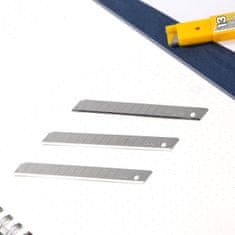 Deli Tools 10x Nadomestna kvalitetna rezila 9mm