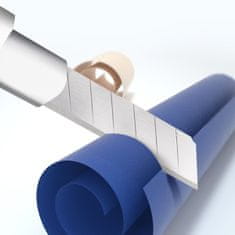 Deli Tools 10x Nadomestna kvalitetna rezila 9mm