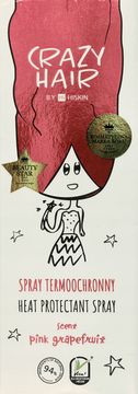 shumee HISKIN Crazy Hair termalni zaščitni lak za lase z vonjem roza grenivke 30 ml