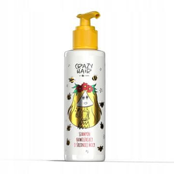 shumee HISKIN Crazy Hair vlažilni šampon z medom 300 ml