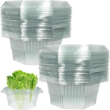 Nikcorp Zaščitni ovratniki proti polžem, 20 kosov, obročki za učinkovito ekološko zaščito rastlin in zelenjave brez kemikalij