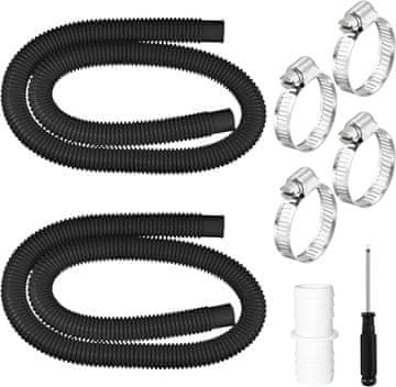 Nikcorp Otroški čevlji za vodo, sandali za bazen in plažo, hitro sušeča EVA pena, protizdrsni podplat, pisani, velikost 27